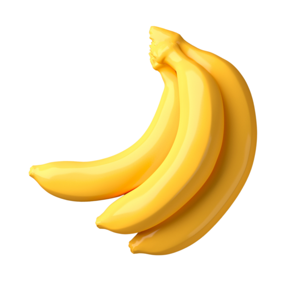 Muz, şeffaf arkaplan