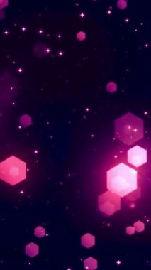 Fantezi Altıgenler Arkaplan Parlak dokusu