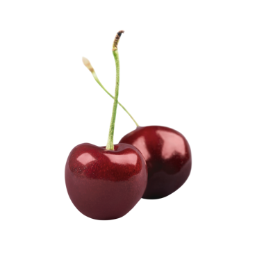kiraz meyvesi izole edilmiş arka plan şeffaf 