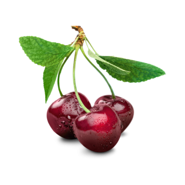 kiraz meyvesi izole edilmiş arka plan şeffaf 