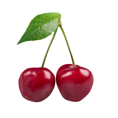 kiraz meyvesi izole edilmiş arka plan şeffaf 