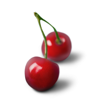kiraz meyvesi izole edilmiş arka plan şeffaf 