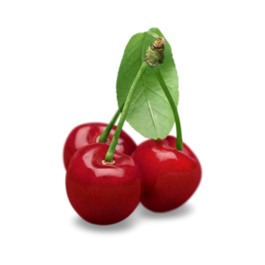 kiraz meyvesi izole edilmiş arka plan şeffaf 