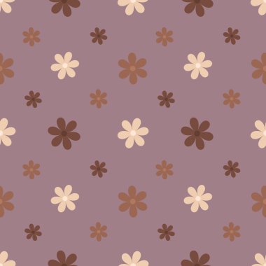 Klasik dikişsiz çiçek deseni. Leylak ve leylak çiçeklerinin özgürlük tarzı arka planı. Beyaz arkaplana saçılmış küçük çiçekler. Yüzeylere baskı yapmak için hisse senedi vektörü. Çiçek süsüsüyle kusursuz desen.