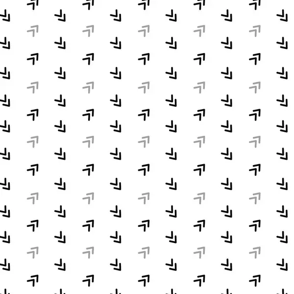 Minimalist, dik açılı oklar açık gri bir arkaplan boyunca çaprazlama dizilmiş..