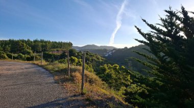 Dağların güzel manzarası