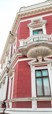 old town with historic houses, buildings and architecture. Odesa, Ukraine 
