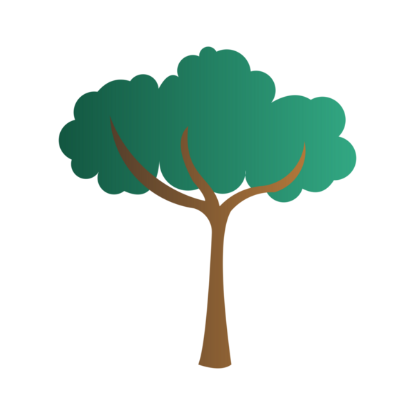 ağaç doğa izole ikon vektör illüstrasyon tasarımı