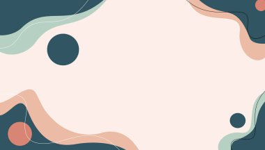 Sıvı şekilli trendy soyut arka plan