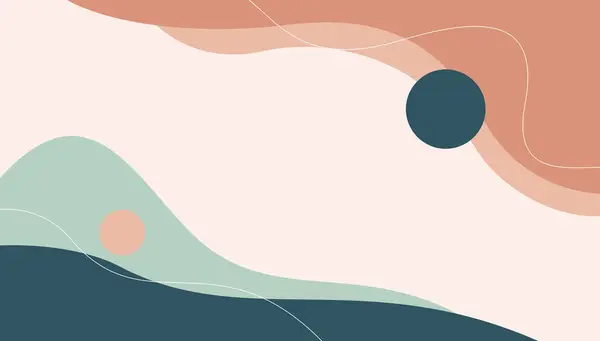 Renkli geometrik şekilli modern pastel renk arkaplanı