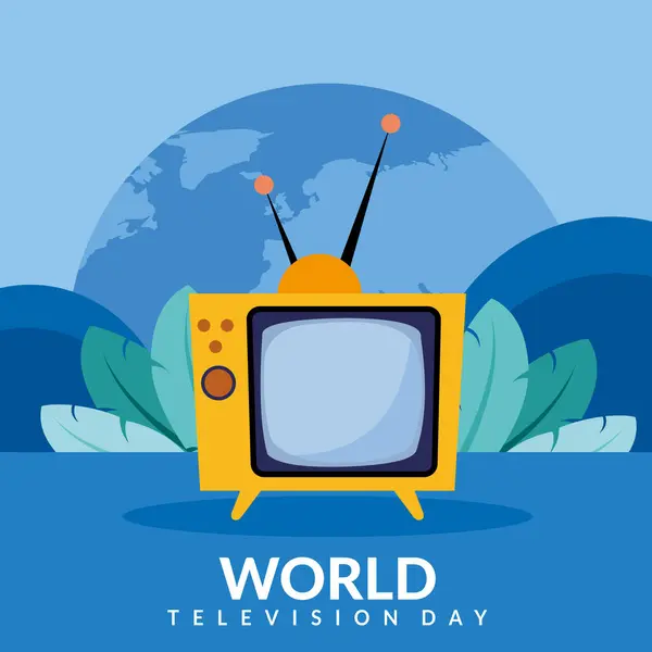 Dünya TV Günü Kutlama Posteri