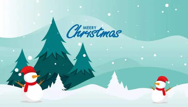 Kardan adamla Noel arkaplanı.