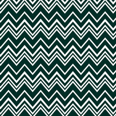 Beyaz zigzag deseni. yeşil arka plan. Soyut şablon. resimleme