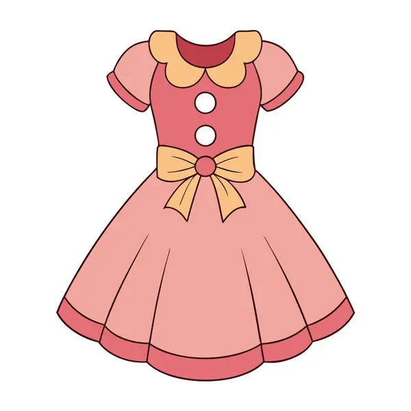 Şirin Çizgi Film Bebekleri Yaz Vintage Modern Elbise Vektörü Sanat Tasarımı