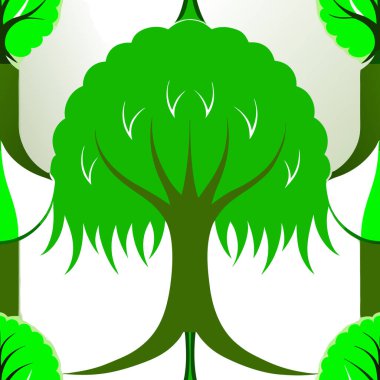 Natural Willow Tree Silhouette Vector Art Elegant Design for Nature-Themed, Environmental, and Landscape Projects clipart