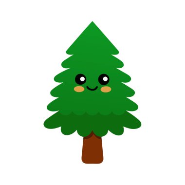 Doğa Temalı Tasarımlar ve Çevre Markaları için Güzel Doğal Ağaç Silüeti Vektör Sanatı