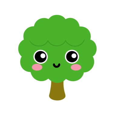 Doğa Temalı Tasarımlar ve Çevre Markaları için Güzel Doğal Ağaç Silüeti Vektör Sanatı