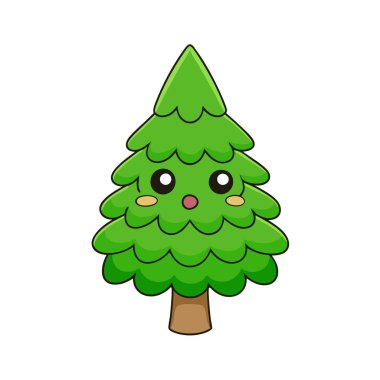 Doğa Temalı Tasarımlar ve Çevre Markaları için Güzel Doğal Ağaç Silüeti Vektör Sanatı