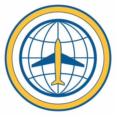 Seyahat Ajansı Logo Vektör Sanat Çizimi Şirket Markası Tasarımı