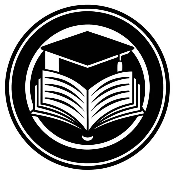 Şirket Markası için Eğitim Enstitüsü Logo Vektör Sanat İllüstrasyon Tasarımı