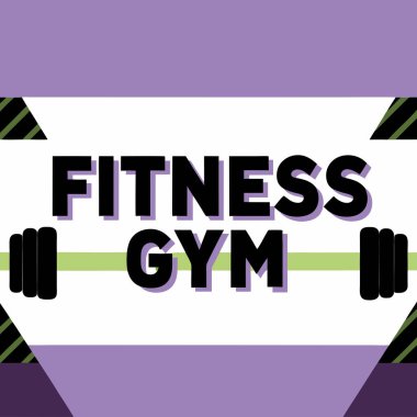 Fitness Jimnastik Salonu Logosu Vektör Sanat Resimleri Marka ve Şirket Kimliği Tasarımı