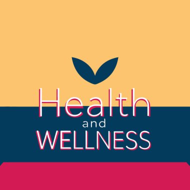 İş Markası ve Şirket Kimliği için Sağlık ve Sağlık Logosu Vektör Sanat Tasarımı