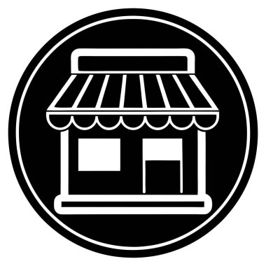 Çevrimiçi Alışveriş Aracı Simgesi Vektör Sanat İllüstrasyonu Tasarımı