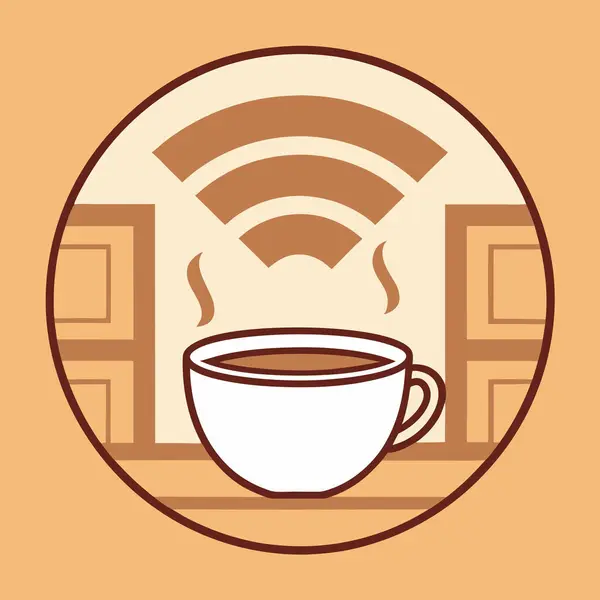 Wi-Fi Buharlı Samimi Kahve Bardağı İnternet erişimli Mükemmel Cafe Ambiance