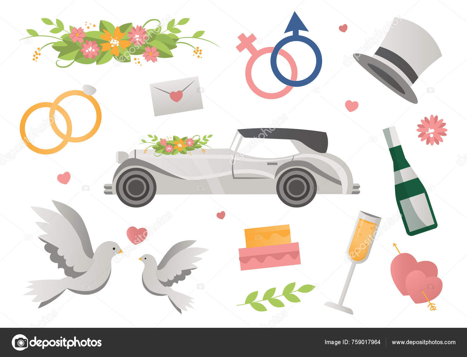 Navidad cena mesa con comida y champán plano vector ilustración aislado en  blanco. mesa con rojo paño servido con pavo, ensalada, platos y anteojos,  botella de champán y velas 30907655 Vector en, image size:1600x1222