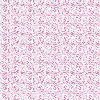 güzel yapraklar pürüzsüz arkaplan desen vektörü