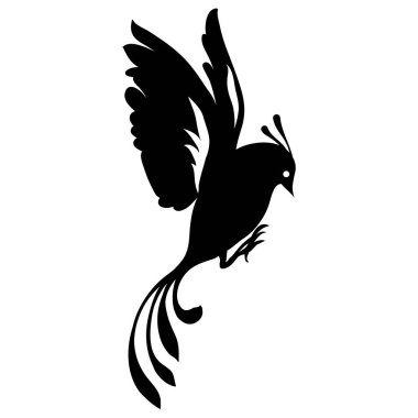 Black Birds Vector and illustration clipart