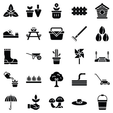 Siyah yay simgeleri vektörü ayarla