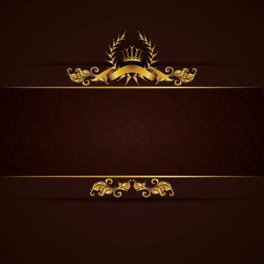 Altın dekorasyon vektörü ile arkaplanları süsleName