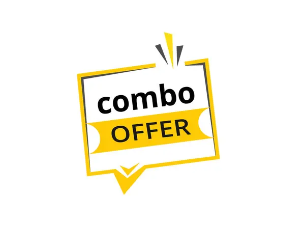 Combo, web elemanı reklam tasarımı pankartı sunuyor. duyuru