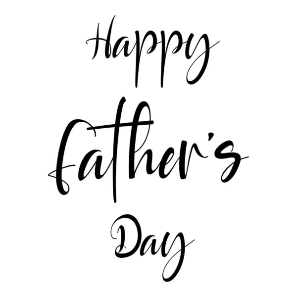Mutlu babalar günü tipografi vektör tasarımı.