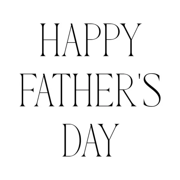 Mutlu babalar günü tipografi vektör tasarımı.