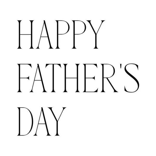 Mutlu babalar günü tipografi vektör tasarımı.