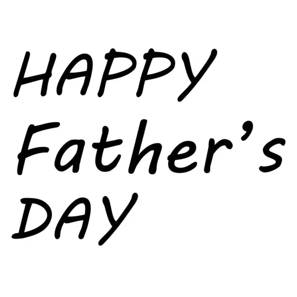 Mutlu babalar günü tipografi vektör tasarımı.