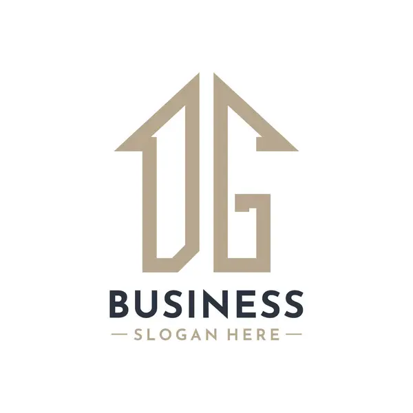 Gayrimenkul İşletme Marka Genel Müdürlüğü Logosu. Modern Baş harfler AA Logo Tasarımı