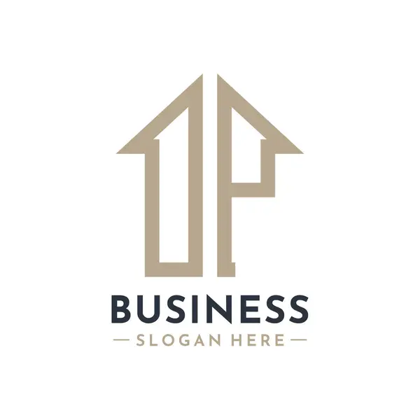 Emlak İşletmeleri Markalaştırma Mülk Yönetimi Mektup Operasyonu Logosu. Modern Baş harfler AA Logo Tasarımı