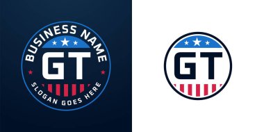 Vatansever GT Logo Tasarımı. Amerikan Bayrağı ve Yıldızı olan GT Logosu, Vatansever Tasarım