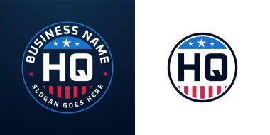 Vatansever Karargah Logosu Tasarımı. Amerikan Bayrağı ve Yıldızı olan Karargah Logosu, Vatansever Tasarım