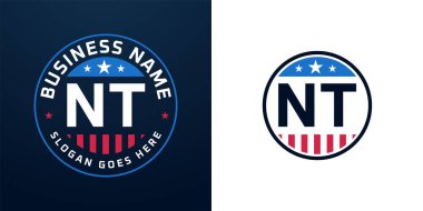 Vatansever NT Logo Tasarımı. Amerikan Bayrağı ve Yıldızı olan NT Logosu, Vatansever Tasarım