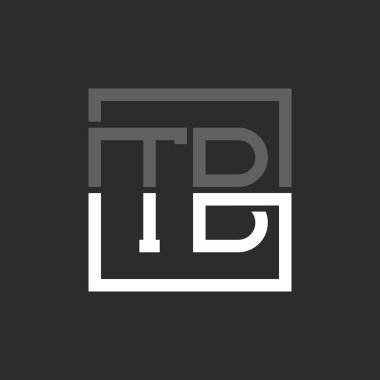 Yaratıcı Modern Minimalist Tüberküloz Logosu Tasarımı. Herhangi bir iş için TB Logo Monogramı