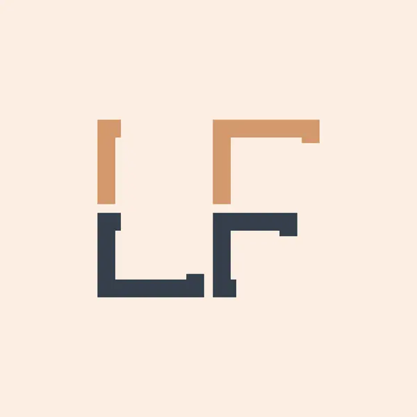 Modern LF Mektup Logosu Tasarımı. Tüm işletmeler için yaratıcı ve çok yönlü LF Logo Tasarımı