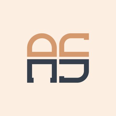 Modern AS Harf Logosu Tasarımı. Yaratıcı ve Çok Yönlü AS Logosu Tüm İşletmeler için Uygun Tasarım