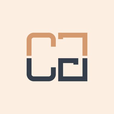 Modern CJ Mektup Logosu Tasarımı. Tüm işletmeler için yaratıcı ve çok yönlü CJ Logo Tasarımı