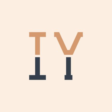 Modern IY Letter Logo Tasarımı. Tüm İşletmeler için Yaratıcı ve Çok Yönlü IY Logo Tasarımı