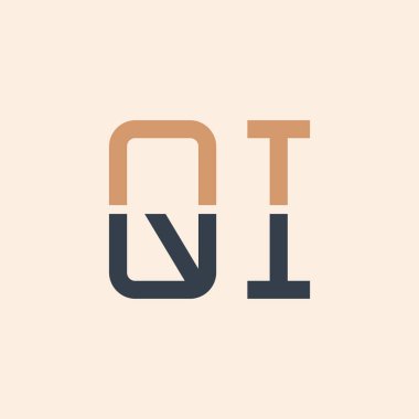 Modern QI Harf Logosu Tasarımı. Tüm işletmeler için yaratıcı ve çok yönlü QI Logo Tasarımı