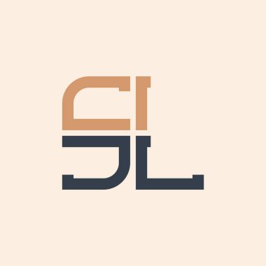 Modern SL Harf Logosu Tasarımı. Tüm İşletmeler için Yaratıcı ve Çok Yönlü SL Logo Tasarımı